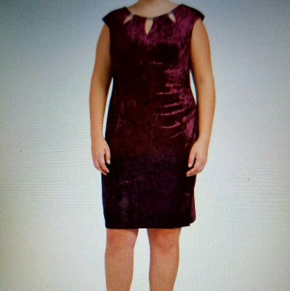 embellished velvet dress